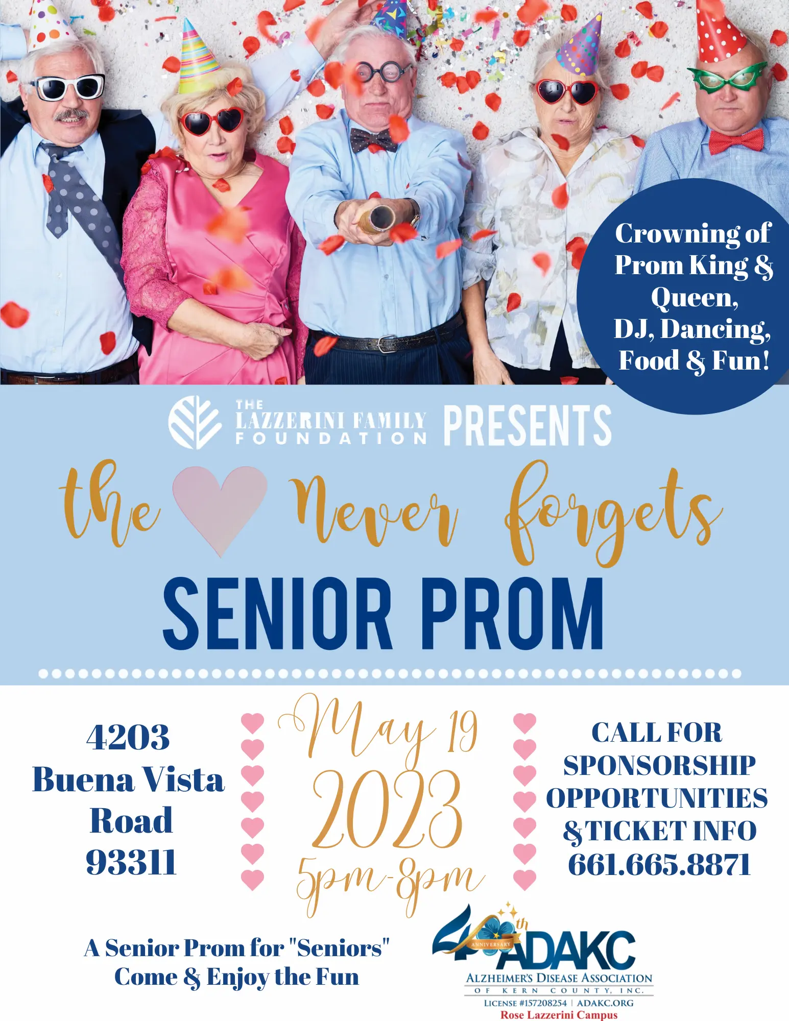 Senior Prom Flyer 2023