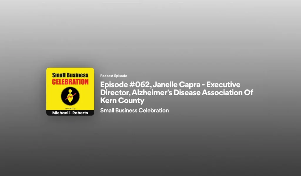 Small Business Celebration Podcast - Janelle Capra Executive Director ADAKC